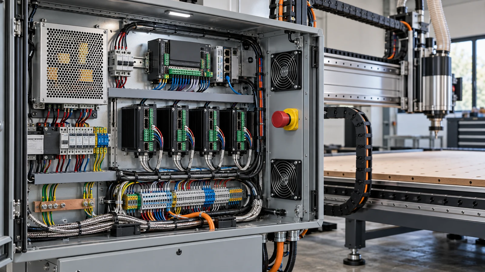 Best Drag Chains and Shielded Cable for CNC Routers